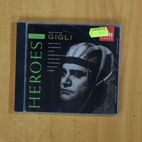 GIGLI - HEROES - CD