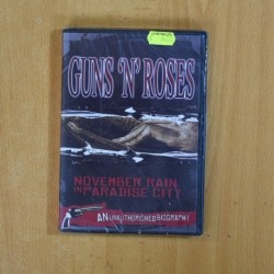 GUNS N ROSES NOVEMBER RAIN IN PARADISE CITY - DVD
