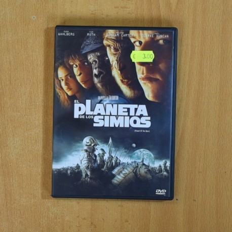 EL PLANETA DE LOS SIMIOS - DVD