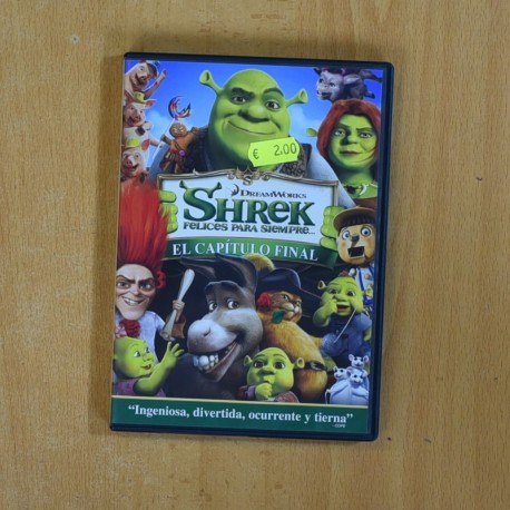 SHREK CAPITULO FINAL - DVD - Discos La Metralleta - tienda online de ...