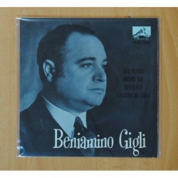 BENIAMINO GIGLI - AVE MARIA + 3 - EP