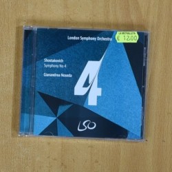 SHOSTAKOVICH - SYMPHONY NO 4 - CD