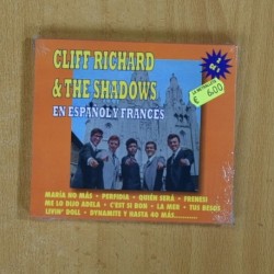 CLIFF RICHARD & THE SHADOWS - EN ESPAÑOL Y FRANCES - 2 CD