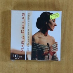 MARIA CALLAS - HER GREATEST ARIAS AND SCENES - 10 CD