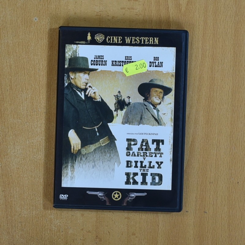 PAT GARRETT Y BILLY THE KID DVD Discos La Metralleta tienda