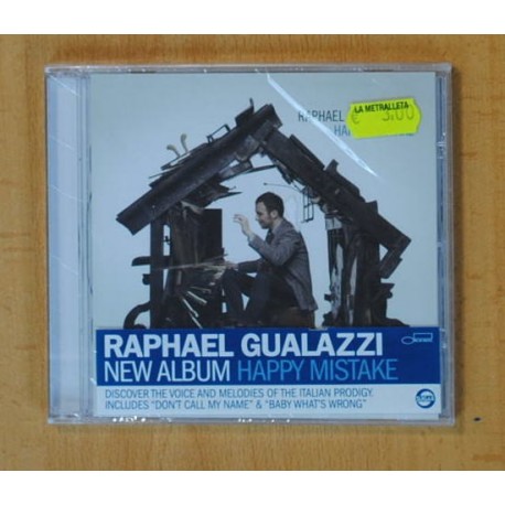 RAPHAEL GUALAZZI - HAPPY MISTAKE - CD