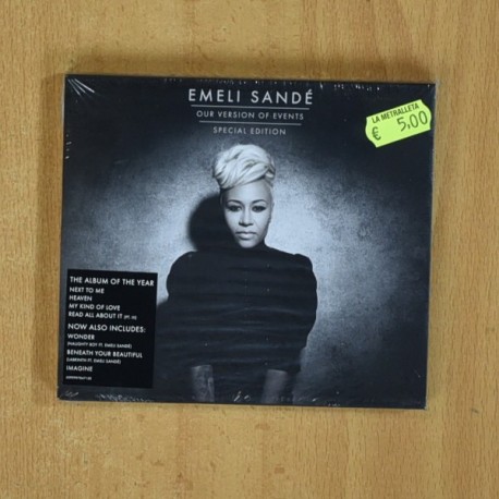 EMELI SANDE - OUR VERSION OF EVENTS - CD