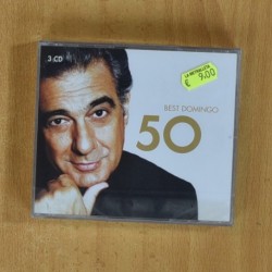 PLACIDO DOMINGO - BEST DOMINGO 50 - 3 CD