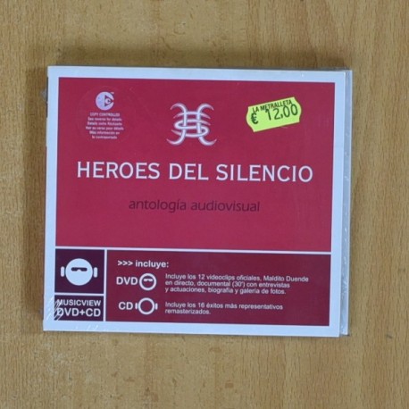 HEROES DEL SILENCIO - ANTOLOGIA AUDIOVISUAL - CD
