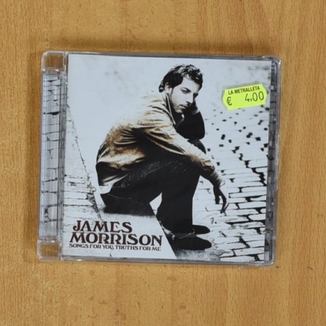 JAMES MORRISON - SONGS FOR YOU TRUTHS FOR ME - CD