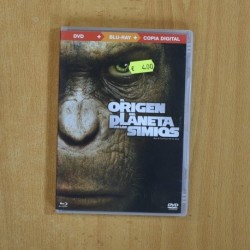 EL ORIGEN DEL PLANETA DE LOS SIMIOS - DVD + BLURAY