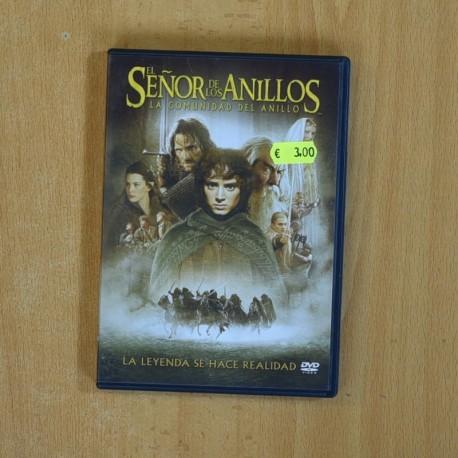 EL SEÃOR DE LOS ANILLOS LA COMUNIDAD DEL ANILLO - DVD