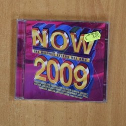VARIOS - NOW 2009 - CD