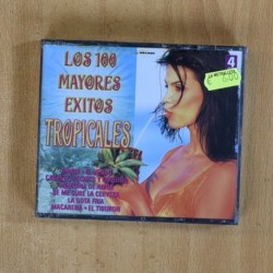 VARIOS - LOS 100 MAYORES EXITOS TROPICALES - 4 CD