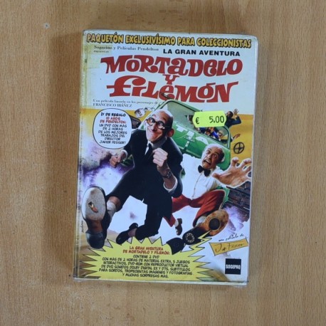 LA GRAN AVENTURA MORTADELO Y FILEMON - DVD