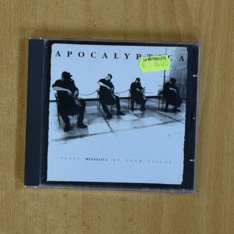 APOCALYPTICA - PLAYS METALLICA BY FOUR CELLOS - CD