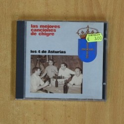 LOS 4 DE ASTURIAS - LAS MEJORES CANCIONES DE CHIGRE - CD