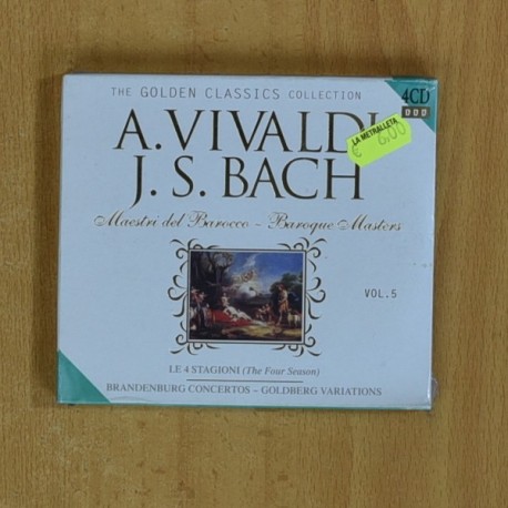 VIVALDI / BACH - MAESTRI DEL BAROCCO / BAROQUE MASTERS VOL 5 - CD