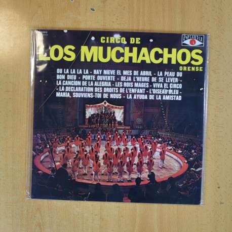 LOS MUCHACHOS - CIRCO DE LOS MUCHACHOS ORENSE - GATEFOLD LP