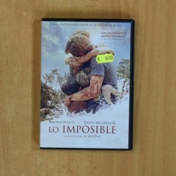 LO IMPOSIBLE - DVD