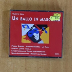 VERDI - UN BALLO IN MASCHERA - CD