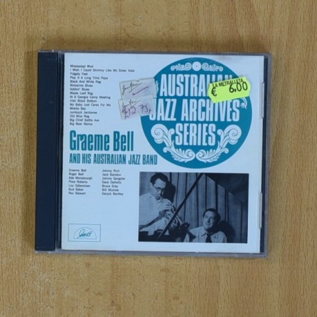 GRAEME BELL AND HIS AUSTRALIAN JAZZ BAND - AUSTRALIAN JAZZ ARCHIVES SERIES - CD