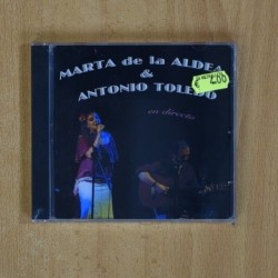 MARTA DE LA ALDEA & ANTONIO TOLEDO - EN DIRECTO - CD