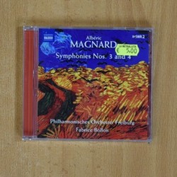 MAGNARD - SYMPHONIES NOS 3 AND 4 - CD