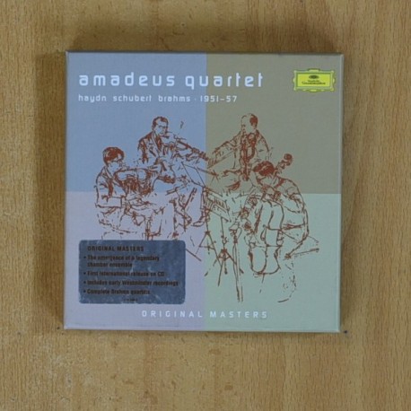 AMADEUS QUARTET - HAYDN / SCHUBERT / BRAHMS 1951 / 57 - CD