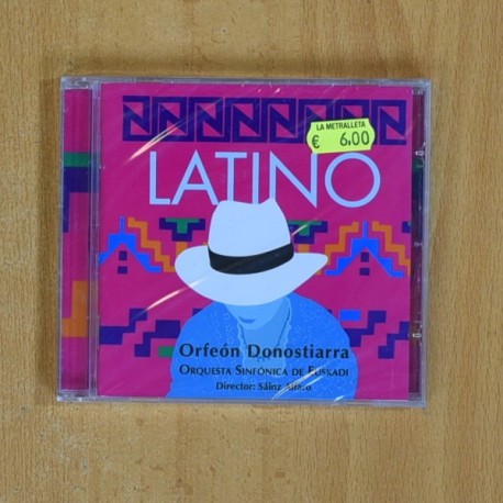 ORFEON DONOSTIARRA - LATINO - CD