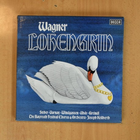 WAGNER - LOHENGRIN - BOX 5 LP + LIBRETO