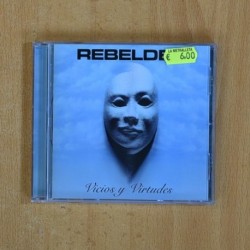 REBELDE - VICIOS Y VIRTUDES - CD