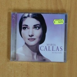 MARIA CALLAS - LA LEYENDA - 2 CD