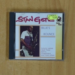 STAN GETZ - BILLIES BOUNCE - CD