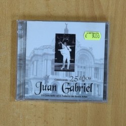 JUAN GABRIEL - CELEBRANDO 25 AÑOS DE JUAN GABRIEL - 2 CD