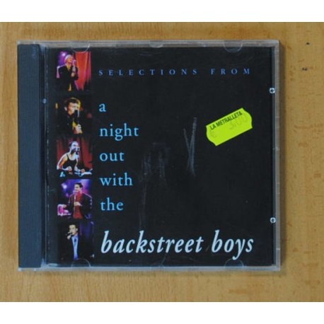 BACKSTREET BOYS - A NIGHT OUT WITH THE BACKSTREET BOYS - CD