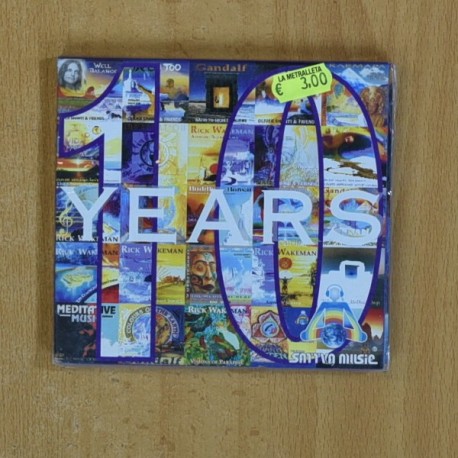 VARIOS - 10 YEARS SATTVA MUSIC - CD