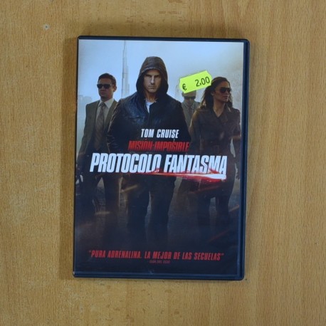 MISION IMPOSIBLE PROTOCOLO FANTASMA - DVD