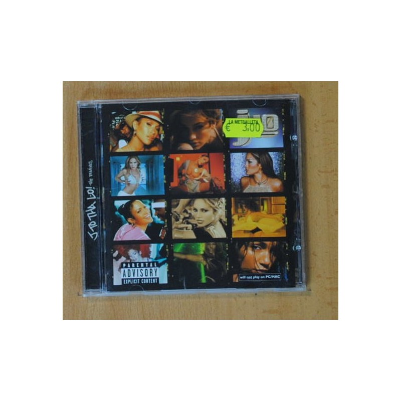 Jenifer Lopez J To Tha Lo Cd Discos La Metralleta