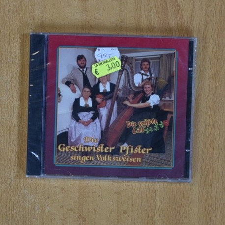 DIE GESCHWISTER PFISTER - SINGEN VOLKSWEISEN - CD