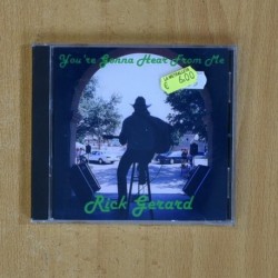 RICK ERARD - YOU RE GONNA HEAR FROM ME - CD