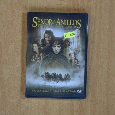 EL SEÑOR DE LOS ANILLOS LA COMUNIDAD DEL ANILLO - DVD