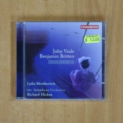 JOHN VEALE / BENJAMIN BRITTEN - VIOLIN CONCERTOS - CD