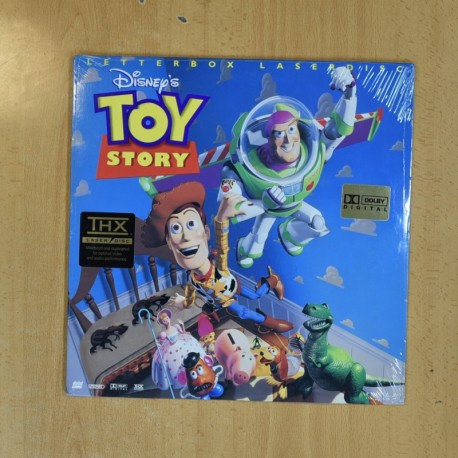 TOY STORY - PRECINTADO MADE IN USA VERSION ORIGINAL - LASERDISC