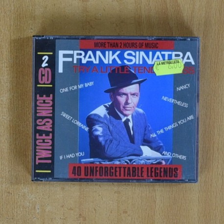FRANK SINATRA - TRY A LITTLE TENDERNESS - 2 CD