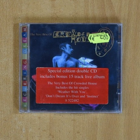 CROWDED HOUSE - THE VERY BEST OF CROWDED HOUSE - CD