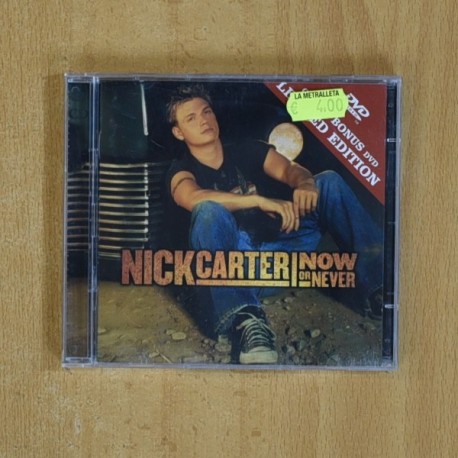 NICK CARTER - NOW OR NEVER - CD