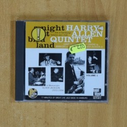 HARRY ALLEN QUINTET - A NIGHT AT BIRDLAND VOLUME 1 - CD