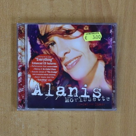 ALANIS MORISSETTE - SO CALLED CHAOS - CD