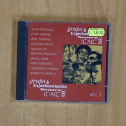 VARIOS - GRUPO DE EXPERIMENTACION SONORA DEL ICAIC VOL 1 - CD